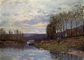 阿爾弗萊德 西斯萊 The Seine at Bougival